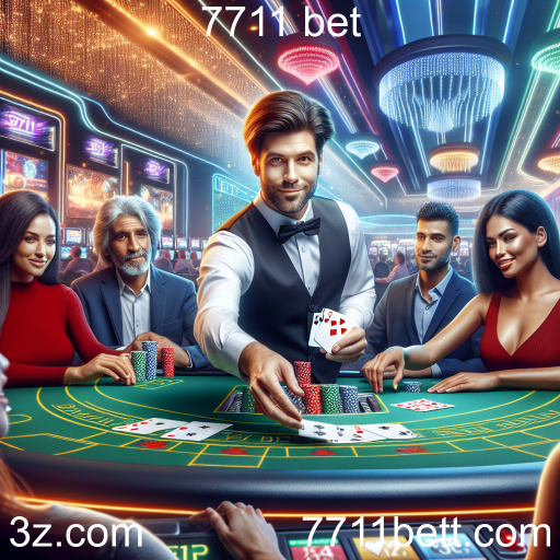 Descubra a Emoção dos Jogos Ao Vivo na 7711 Bet