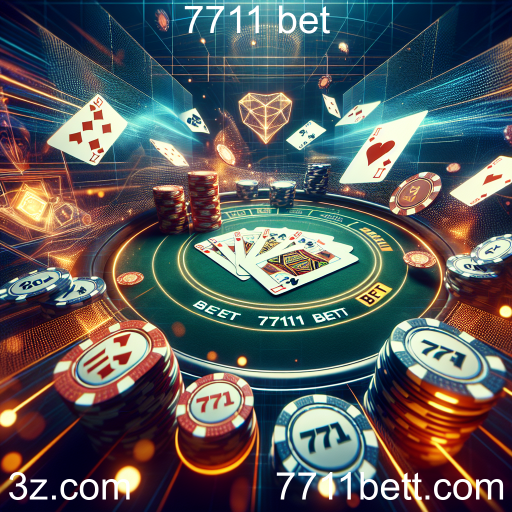 Poker na 7711 Bet: Estratégia, Habilidade e Diversão
